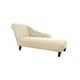 thumbnail image 2 of Chaise Longue Izquierdo Felpa Beige, 2 of 2
