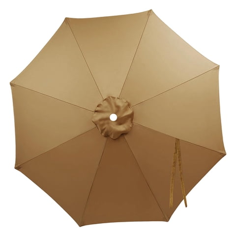 Ioensy - Sombrilla De Patio De Alta Densidad Para Mesa De Exterior, Para Piscina, Terraza, Patio, Color Caqui, 200 Cm