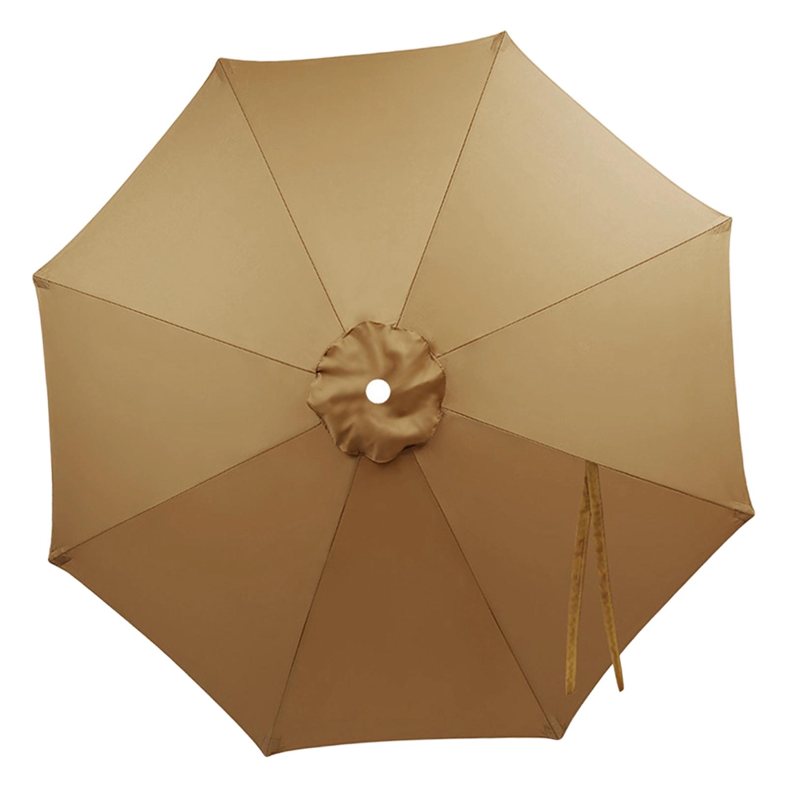 Ioensy - Sombrilla De Patio De Alta Densidad Para Mesa De Exterior, Para Piscina, Terraza, Patio, Color Caqui, 200 Cm