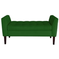 Genérico - Banqueta Baúl Patagonia Color Verde