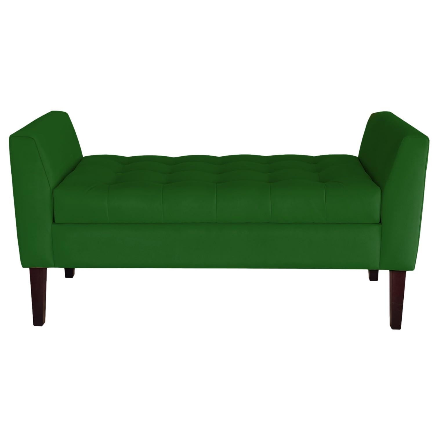 Genérico - Banqueta Baúl Patagonia Color Verde