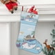 thumbnail image 2 of Pusheen el Gato Tema: Calcetines de Navidad, fino lino blanco para colgar en escaleras y chimenea, decoración navideña para el hogar, regalo de Navidad.54cm×38cm, 2 of 5