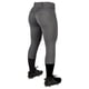 thumbnail image 2 of Pantalones de softball CHAMPRO Tournament Traditional para niñas, color grafito, 2 of 5