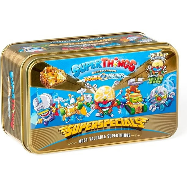 Superzings Lata Dorada Series 7 Power Machines , Figuras
