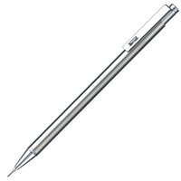 Zebra Pen - Lápiz Mecánico Zebra Mini De 0,5 Mm Con Cuerpo Plateado (Ts-3)