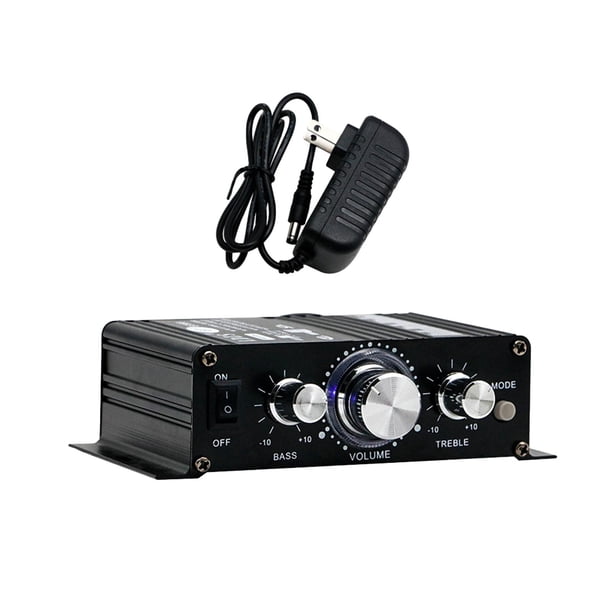 Amplificador De Potencia Bluetooth Sonido HiFi Profesional Para Cine En Casa Fiesta En Coche