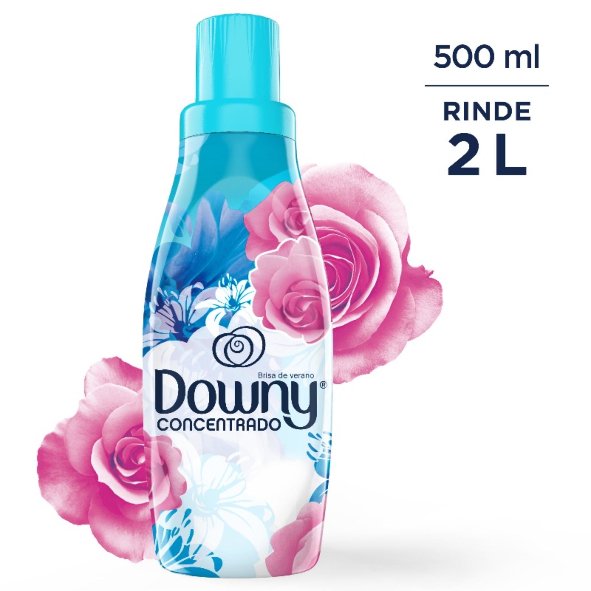 Suavizante Concentrado Líquido Brisa De Verano Botella 500 ml Downy