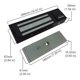 thumbnail image 2 of Cerradura electromagnética Visionis VS-VISML1200LED-BL 1200 lb con LED, 2 of 8