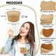 thumbnail image 2 of Pote Kraft Con Tapa 12oz (50 Unidades), 2 of 4