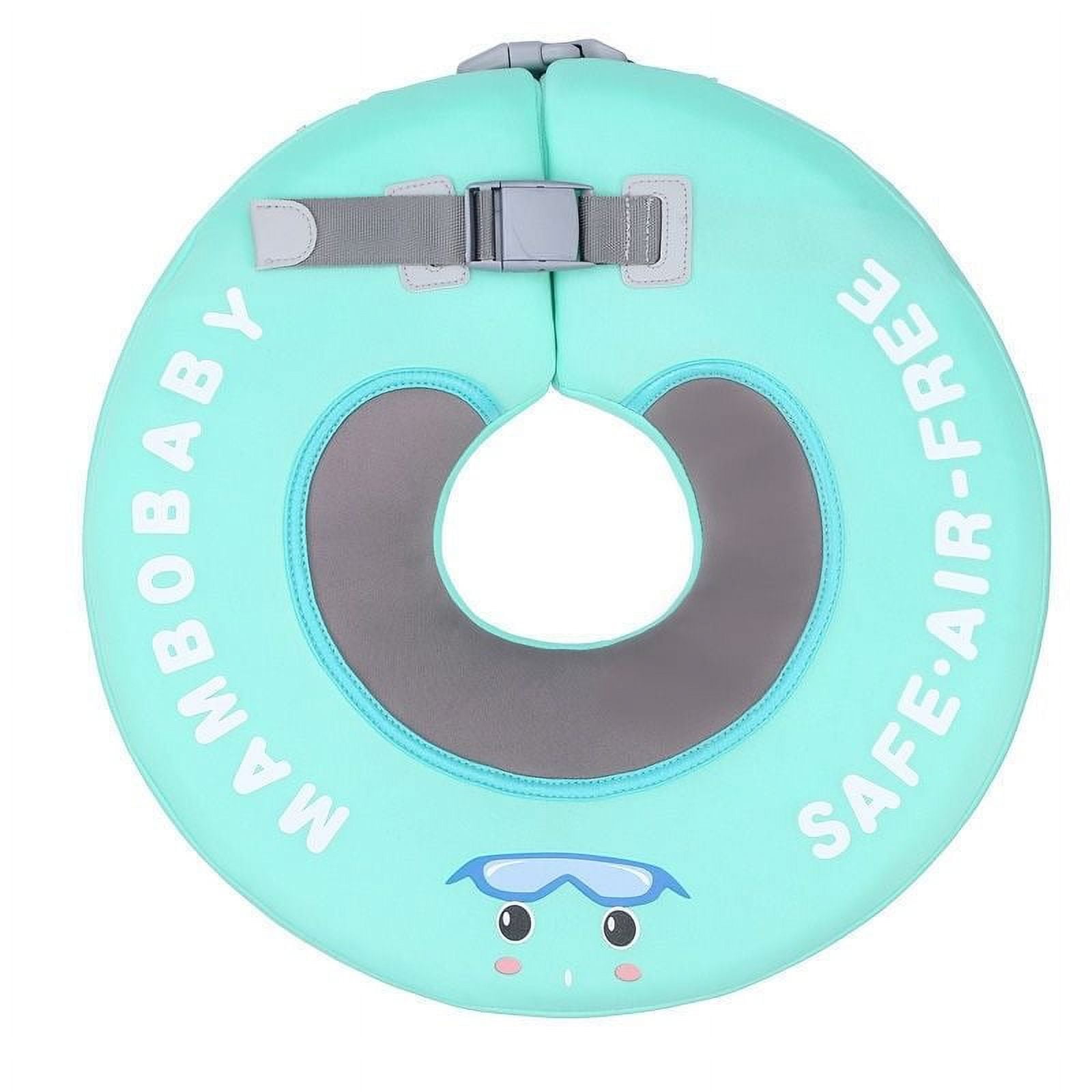 Flotador De Cuello Para Bebé Verde By Lubabycas