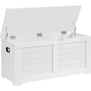Casa Vinte - Banqueta Baul Almacenaje Blanco Saffle
