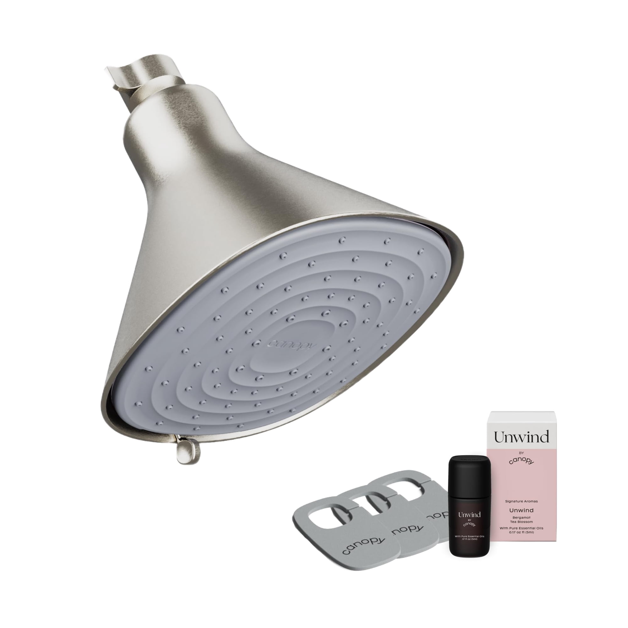 Canopy - Filtro De Cabezal De Ducha Con Toldo Para Agua Dura Filtrada A Alta Presión