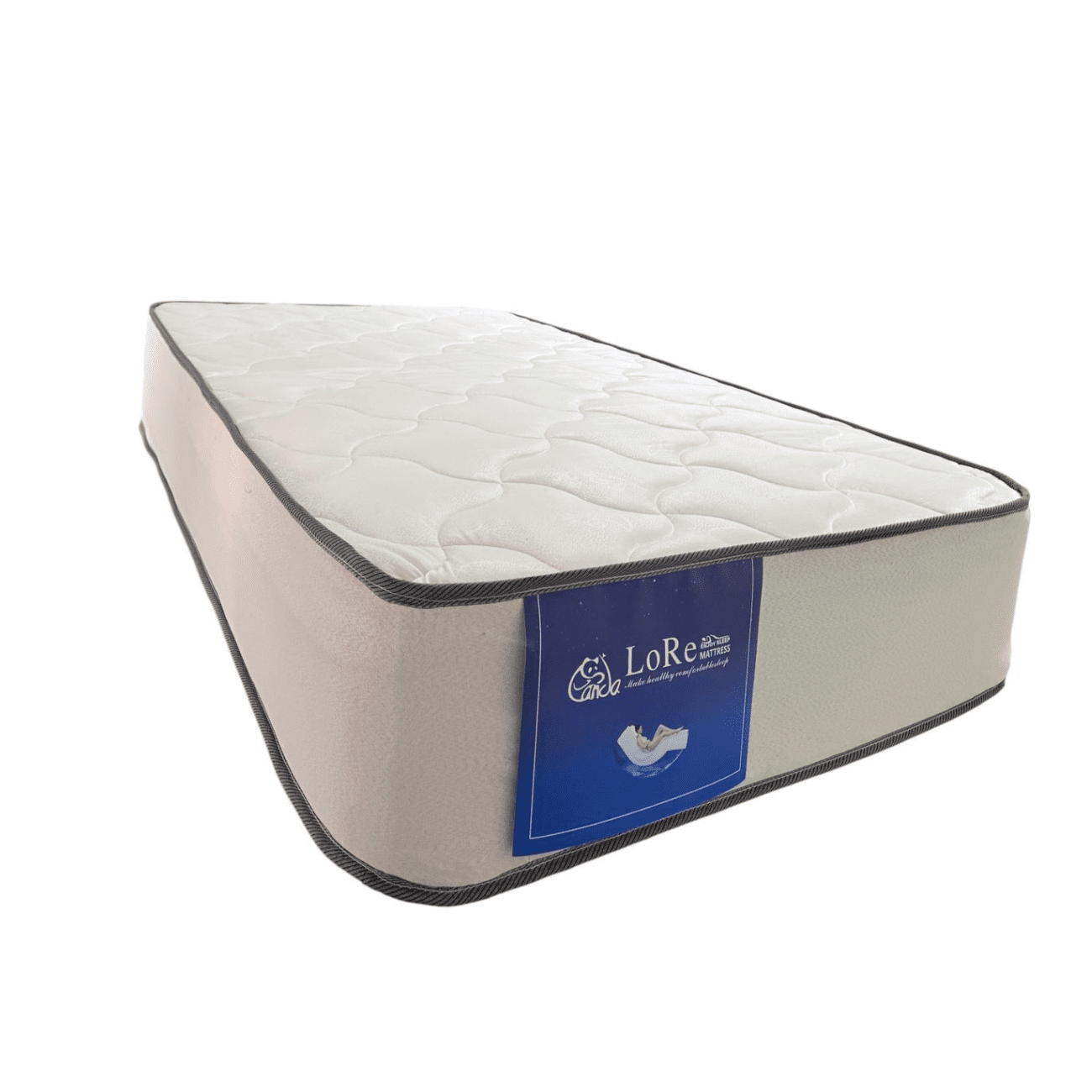 Colchón 1.5 Plazas Lore / Premium De Alta Densidad 190x105x27cm