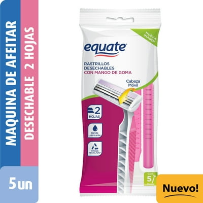 Máquina De Afeitar Desechable Mujer 2 Hojas 5 Un Equate
