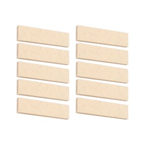 Magideal - 10 Piezas Pastillas De Freno Para Bicicleta Estática Accs Direct Reemplaza Piezas De Repuesto Fieltro De Lana Fácil Instalación Pinza De Tierra Durade Beige