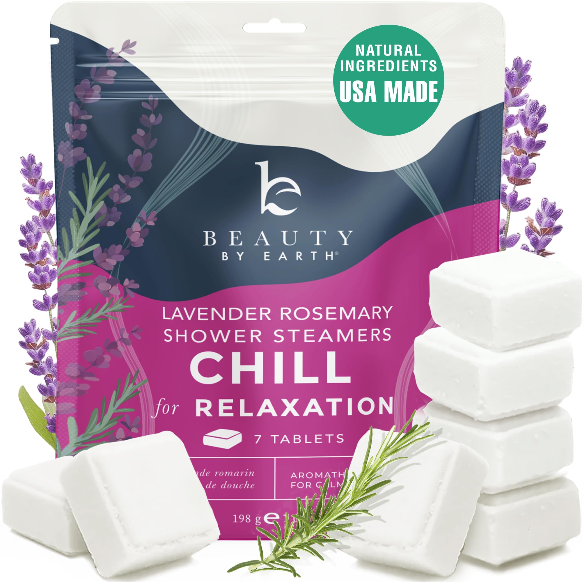 Vaporizadores De Ducha Beauty By Earth Para Aromaterapia Con Aceite De Lavanda