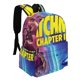 thumbnail image 2 of Watchman-theme Backpack, Campus style schoolbag Bookbag with Adjustable Shoulder Straps And Large Zip Compartment, Unisex Travel Bags.42x30x15cm, 2 of 6