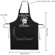 thumbnail image 2 of Delantal divertido para hombres con bolsillo para barbacoa, delantal de cocina ajustable, delantal de algodón para hornear, regalos de cumpleaños, día del padre, día de Acción de Gracias para hombres,, 2 of 7