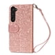 thumbnail image 2 of Funda para FOXDOCK Elegante funda Samsung Galaxy Z Fold5 Glitter con cremallera-Ideal para el uso diario, 2 of 5