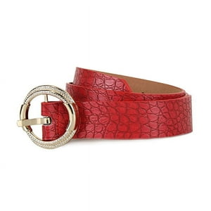 Carven - Cinturón Voula Rojo