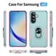 thumbnail image 3 of Para Samsung Galaxy A37 5G Funda con Soporte de Anillo Metálico de Rotación de 360° [Soporte Magnético para Auto] a Prueba de Golpes Resistente Protección de Cuerpo Completo de Alta Resistencia, 3 of 9