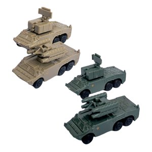 Magideal - 4 Piezas A Escala 1/144, Modelo De Camión Blindado, Rompecabezas De Vehículos Blindados Para Colección De Juguetes Educativos, Exhibición, Decoración