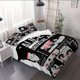 thumbnail image 1 of 3pcs Alice in Borderland'S Creative Poster Duvet Cover Set - Duvet Set (With 1 Duvet Cover + 1/2 Pillowcase No Pillow Core) for Bedroom Dormitory Use, 1 of 1