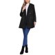 thumbnail image 2 of INSPIRE CHIC Abrigo de Pana Forrado de Invierno para Mujer con Doble Botonadura, Manga Larga, Cuello Vuelto, Talla L Negro, 2 of 6