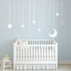 thumbnail image 2 of Decomural Hanging Stars Moon WS-44159, 2 of 2