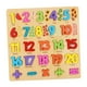 thumbnail image 2 of Juego de combinación de tablero de rompecabezas de madera, Juego de tablero de rompecabezas de construcción Habilidades básicas Preescolar para niños Número L, 2 of 5