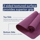 thumbnail image 2 of Esterilla de yoga Clever BetterGrip, ecológica, reciclable, color morado, 6 mm, 2 of 9