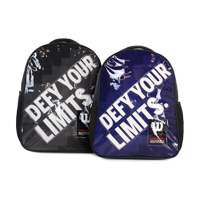 Pack Wilson 2 Mochilas Infantil Logan Negra Y Azul