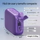 thumbnail image 4 of Parlante Bluetooth JYX, Parlante Bluetooth Para Exteriores Resistente Al Agua Ipx5 Con Graves Estéreo, Parlante Portátil Con Subwoofer De 10w, L3-Purple, 4 of 7
