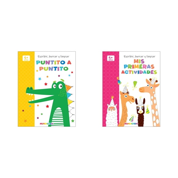 MUNDICROM LIBRO AC LAPIZ BORRABL Y REUTI PUN A PUN