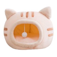 Magideal - Bonita Cueva Para Gatos, Camas Para Gatitos, Tienda Para Cachorros, Perrera, Cojín Antideslizante, Cálido, Transpirable, Cama Para Perros, Cama Para M Rosa S