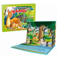 Latinbooks - Mis Cuentos Clásicos En 3D - Bambi (Pop Up)