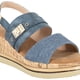 thumbnail image 5 of Sandalia con Taco Chino de Corcho Kim Azul Alquimia, 5 of 7