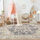 thumbnail image 3 of Alfombra Area Tortania, lavable, 150 x 210 cm, color azul crema oriental, 3 of 9