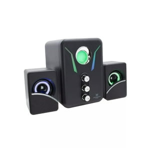 Monster Games - Sistema De Sonido Subwoofer Aux Usb Firing 2.1
