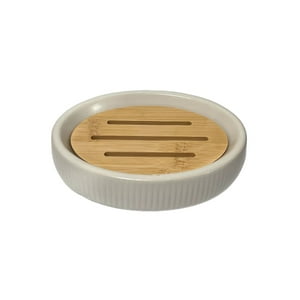 Oem - Jabonera Porta Jabon Ceramica Bamboo Diseño Elegante