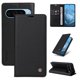 thumbnail image 1 of Funda Billetera de Cuero para Google Pixel 9 5G con Tarjetero y Soporte - Tapa Magnética Negro, 1 of 6