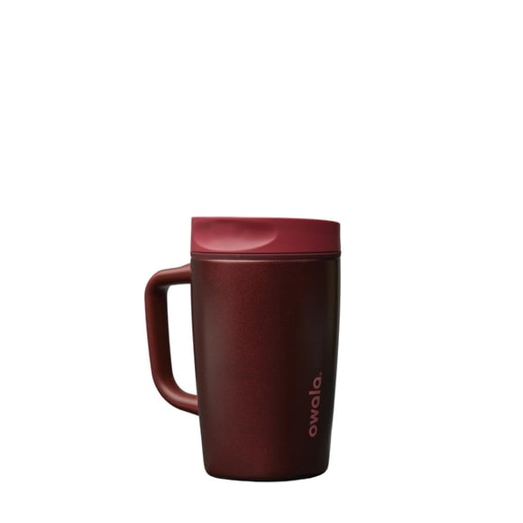 Owala SmoothSip Vaso de Viaje 350 ml a Prueba de Fugas Cereza Negra