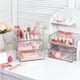 thumbnail image 2 of Organizador de maquillaje Vtopmart transparente de 5 niveles con cajón para tocador, 2 of 3