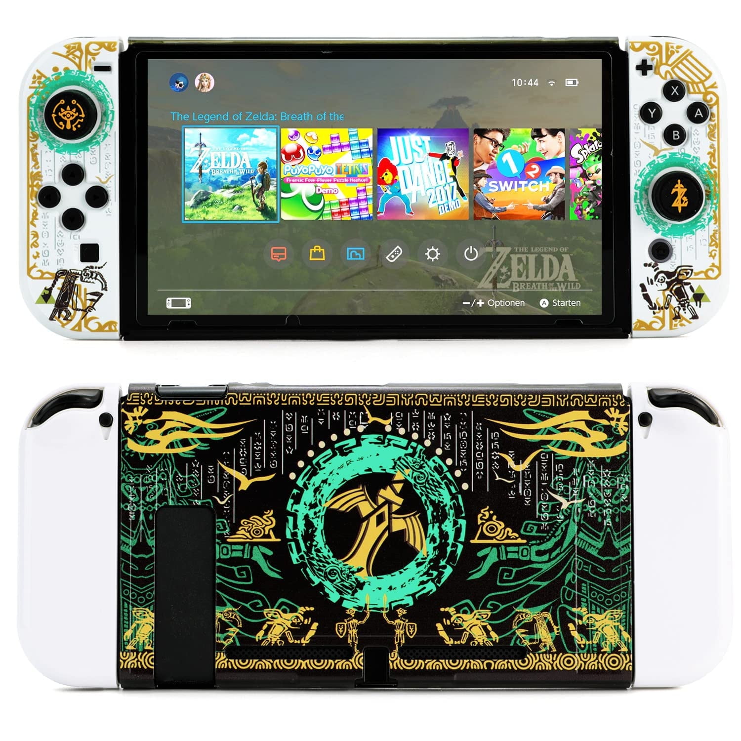 Funda Protectora Aaronmei Nintendo Switch Oled Zelda Dockable