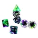 thumbnail image 1 of 7 Piezas De Dados Acrílicos D4-d20 Juego De Dados Poliédricos Para Juegos De Mesa Juegos De Cartas Azul Verde, 1 of 3