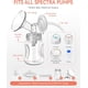thumbnail image 2 of Kit de repuesto de 2 piezas para extractor de leche MilkFlow 18 mm Spectra, 2 of 8