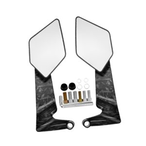 Ioensy - Espejos Retrovisores Para Motocicleta, Vista Amplia, Giratorios Y Ajustables, Accesorios Para Retrovisores.