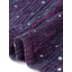 thumbnail image 5 of Agnes Orinda Blusas de Tallas Grandes para Mujeres con Lentejuelas Brillantes Hombro Descubierto Manga Corta Fiesta Blusas Básicas 4X Púrpura, 5 of 6
