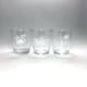 thumbnail image 1 of Set 6 Vaso bajos diseños vidrio 230ML transparente, 1 of 1