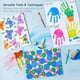 thumbnail image 3 of Set Pintura Dactilar Shuttle Art 10 Colores 37 Piezas Lavable, 3 of 3